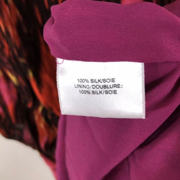 Haute Hippie 100% Silk Ikat Tie Dye Mini Dress - Picture 4 of 5